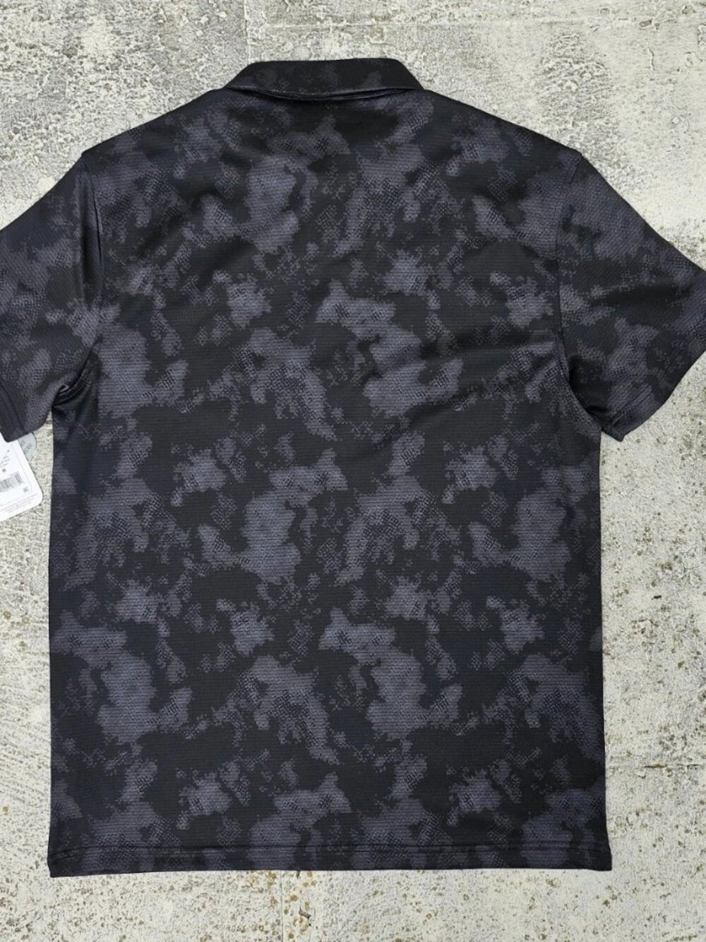 Reebok Men Polo Shirt Black RBK-DRI Sport Casual Short Sleeve Shirt Size M NWT - Picture 4 of 11